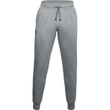 Ua Rival Fleece Jogger Sudadera Gris De Hombre Lifestyle