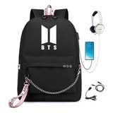 Mochila Bts Personality Fashion Para Estudantes De K-pop