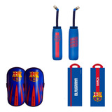 Kit Botinero + Canilleras + Botella Barcelona Dribbling Niño