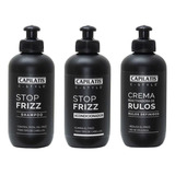 Kit Capilatis Stop Frizz Shampoo + Acond  + Crema Rulos