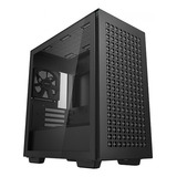 Gabinete Gamer Deepcool Ch370 Mini Tower Com 1 Fans Preto