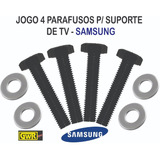 Jogo De 4 Parafusos M8 X 45mm Para Suporte De Tv Samsung