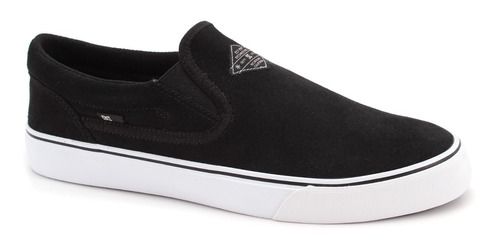 Zapatillas Dc Shoes Mod Trase Slip On Negro Blanco Nueva