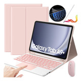 . Funda Teclado Mouse+ Lapiz Para Galaxy Tab A9plus 11'' .