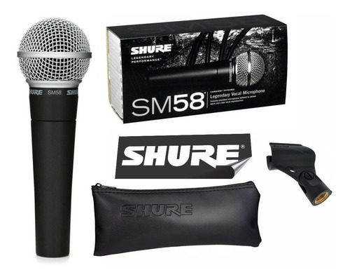 Microfono Shure Sm58 Lc De Voz Sm-58lc Profesional Original 