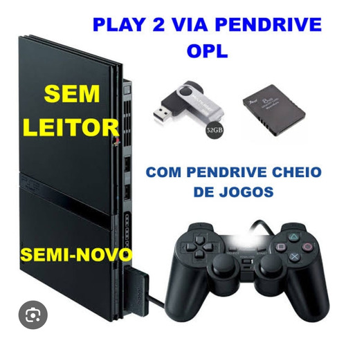 Playstation 2 Opl Perfeito Estado