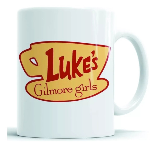 Taza De Cafe Ceramica Luke's Cafe Gilmore Girls - Con Cajita