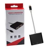 Adapt/video Compatible Con Nintendo Switch Usb Tipo C A Hdmi