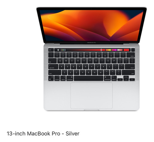 Macbook Pro 2022 M2 8gb - 512gb - Usa - Con Touch Bar