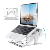 Soporte Para Laptop Ergonómico Plegable De Aluminio Portátil