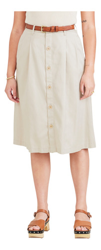 Falda Mujer Skirt Beige Dockers A4273-0005