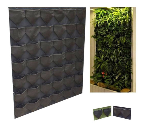 Jardines Verticales Geotextil ( 2 Bolsillos) Pack X 2