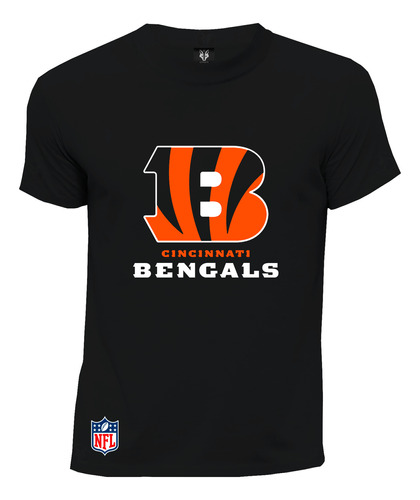 Camiseta American Football Logo Nfl Cincinnati Bengals