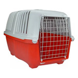 Transportadora Caja Jaula Plegable Viaje Perro Gato Mascota 