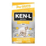 Ken-l Adultos X 15 Kg +3 Kg Regalo + Envio Gratis Pais