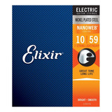 Encordoamento Elixir Guitarra 7 Cordas 010 Nanoweb 12074