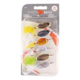 Señuelos Pesca Kit 6 Cucharitas South Bend Lobina Y Trucha