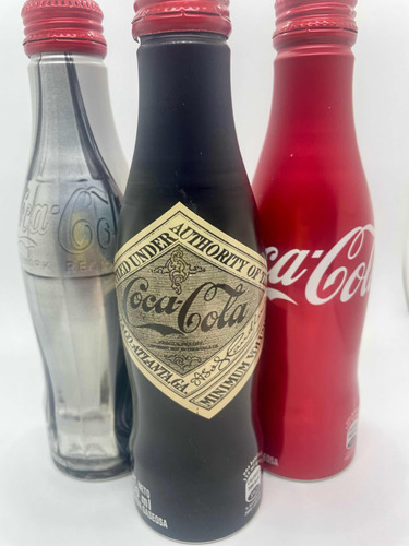 Colección Completa De Botellas De Coca Cola De Aluminio 