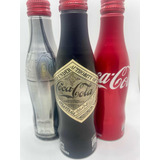 Colección Completa De Botellas De Coca Cola De Aluminio 