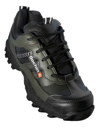 Zapatillas Bochin 900 Cuero Hombre Trekking Trabajo Segurida