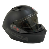 Motociclismo: Casco Roda Course Dot Talla L Color Negro