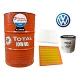 Cambio Aceite 10w40 4l + Kit Filtro Vw Golf Vii 1.6 Variant