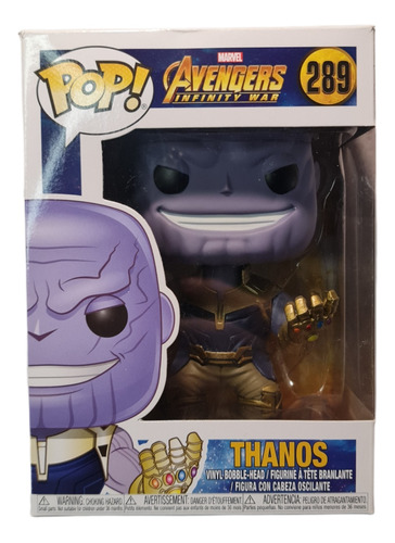 Funko Pop Thanos, Avengers Infinity War 289