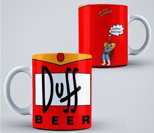 Kit Diseños Plantillas Tazas Los Simpsons Sublimación M4