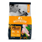 Nutriss Alimento Para Perros Adultos Sabor Pollo Y Vegetales 1kg