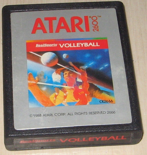 Cartucho Atari 2600 Volleyball Original 1988