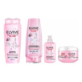 Shampoo Elvive Glycolic Gloss Kit De 4 Piezas 