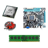 Kit Pl Mãe H61 + Processador I5 3470s + Memoria 4 Gb Ddr3 +