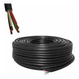 Cable Eléctrico 4x16 Uso Rudo Argos Rollo De 90 Metros 