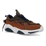 Tenis Sneaker Hombre Color Shedron 425-24