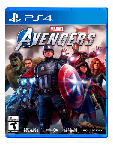 Avengers Marvel Standard Edition Ps4 Envío Gratis Nuevo/&