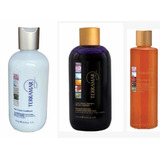 Acondicionador En Crema+shampoo Matizador+óleo Fps Terramar