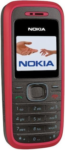 Celular Nokia 1208 Desbloqueado Vermelho