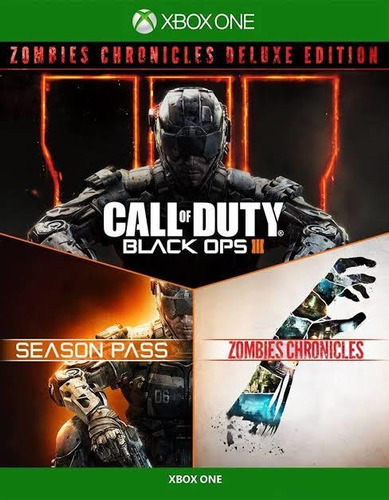 Call Of Duty Black Ops 3 Deluxe Versión Zombies Xbox