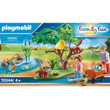 Juego Playmobil Family Fun Zoológico Pandas Rojos 55 Pzs 3