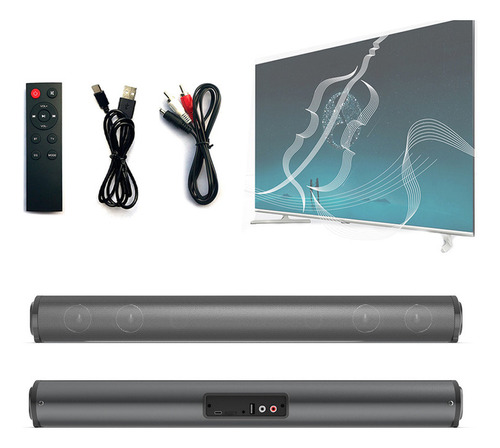 Caixa De Som Home Theater Para Tv Sound 5.0 Bar Bluetooth10m