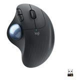 Mouse Trackball Inalámbrico Logiteck Ergonómico Fácil