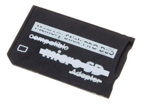 Adaptador Memory Stick Pro Duo A Micro Sd Para Sony Psp
