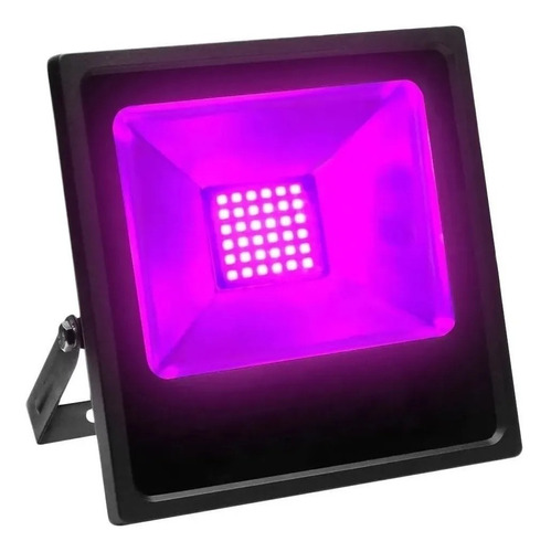 Refletor 100w Led Uv Luz Negra Balada Efeito Neon Festas Dj