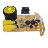 Kit Chasis Carro Robot Para Arduino 2 Llantas Chassis Car 