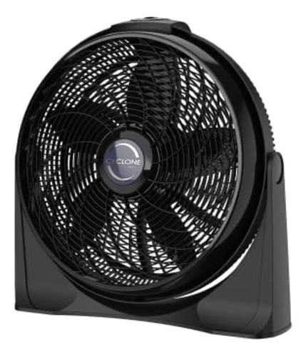 Abanico Ventilador De Pared/piso 50cm Negro Cyclone