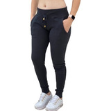 Calça Feminina Ribana Canelada Estilo Moletom Promoção