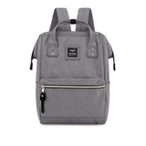 Mochila Urbana Himawari 9001 Color Gris Diseño Liso 19l