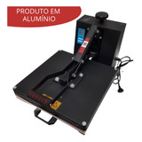 Prensa Térmica Sublimação Sublimadora Nacional 38x38 Cm 220v Cor Preto