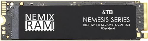 Ssd M.2 Gen4 Pcie Nvme 4tb 7415mbps Dell Precision 7780