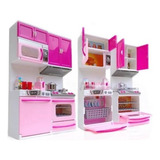 Cocina Para Muñecas Barbie Juguete 30 Cm